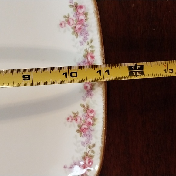 Limoges large porcelain plater - Picture 3 of 10